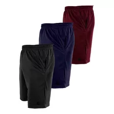 Kit 3 Shorts Academia Masculina Academia Dia A Dia By Zaroc