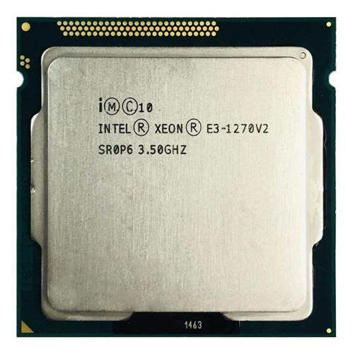 Processador Intel Xeon E3-1270 V2 Cm8063701098301 De 4 Núcleos E  3.9ghz De Frequência