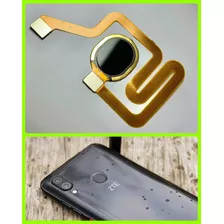 Flex Sensor De Huella Zte V10 Vita, Negro.