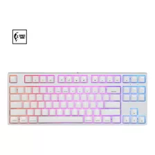 Teclado Mecánico Skyloong Sk87 Rgb, Switches Gateron Red