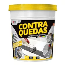 Antiderrapante Líquido Contra Quedas Cinza Médio 4kg