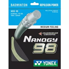 Cordaje De Bádminton Nanogy 98 De Sensación Media