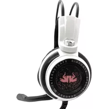 Headset Gamer 7.1 Pc Com Fio E Microfone Led Usb Over Ear 