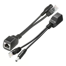 Set Cable Inyector Poe A Rj45 10/100mbps