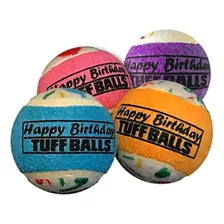 Petsport Jr. Feliz Cumpleaños Tuff Ball Juguetes Para Perros