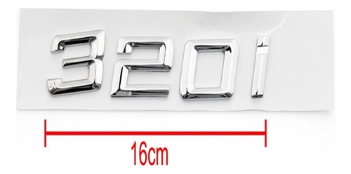 Emblema Trasero De Coche De Metal 320i Para Bmw E21 E90 E46 Foto 2