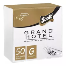 Guardanapo Grand Hotel Grande Scott Kimberly Clark C/50 Fls