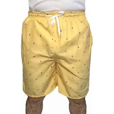 Shorts Traje De Baño Estampado Para Hombre Con Cordones S 