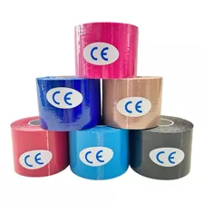 6 Cintas Kinesiologicas Vendaje Colores Kinesiotape Ce Tape