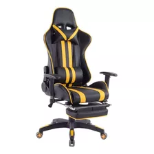 Cadeira Gamer Legends Preta E Amarela