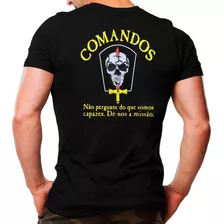 Camiseta Estampada Comandos | Atack