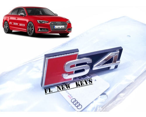 Emblema Para Parrilla Audi S4 Original 2017 A 2022 Foto 6