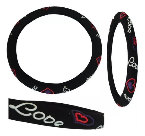 Foto de Funda Cubre Volante Love M001 Toyota Yaris Hb 2024