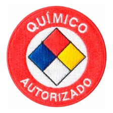 Patch Bordado - Simbolo Químico Autorizado Ap00075-42