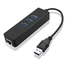 Adaptador Usb 2.0 A Ethernet Y Hub Usb