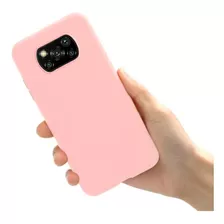 Capa Slim Fina Fosca Compatível Com Poco X3 Pro +pelicula 3d