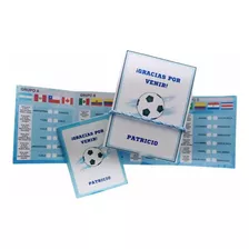 Pack 45 Pulseras +tarjeta+ Fixture Copa America Usa 2024