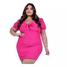 Vestido Ombro A Ombro Justinho Colado Ciganinha Plus Size