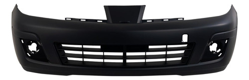 Front Bumper Cover For 2007-2012 Nissan Versa With Fog L Vvd Foto 9