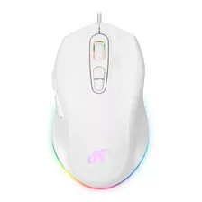 Mouse Gamer Nisuta Nsmogz7 Blanco Rgb 6400 Dpi Software 6d *