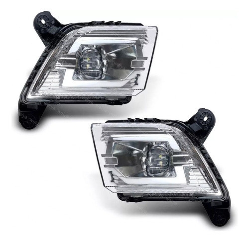 Kit Faros Niebla Chevolet Silverado Led 2019 2020 2021 Foto 4