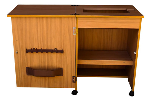 Móvel Gabinete Mesa P/ Maquina Costura Singer Prêt-à-porter