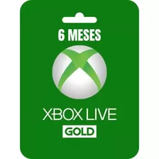 6 Meses Xbox Live Gold (game Pass Core) Cod. De 25 Digitos