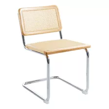 Silla Breuer Madera Y Rattan - Madera