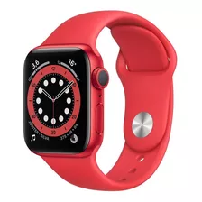Apple Watch Series 6 (gps) - Caixa De Alumínio (product)red De 40 Mm - Pulseira Esportiva (product)red