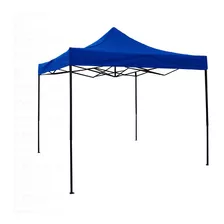 Carpa Toldo Plegable 3x3 Impermeable Y Reforzado Styrka Color Azul