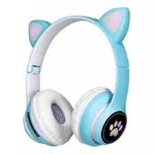 Fone De Ouvido Gatinho Bluetooth Led Menina / Menino Promo