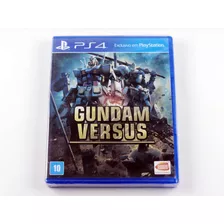 Gundam Versus Original Playstation 4 Ps4 Lacrado Midia Fis.