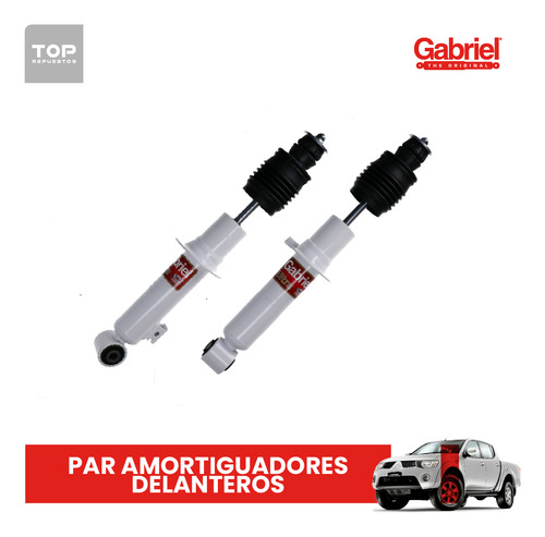 Par Amortiguadores Delanteros Mitsubishi L 200 2wd 06/17 Foto 4