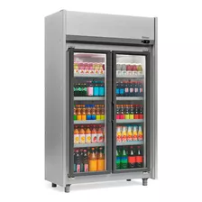 Refrigerador Vertical Auto Serviço 820 Litros Tipo Inox Com