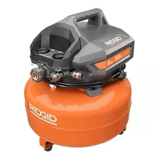 Compresor Ridgid Portatil 6 Galones Color Naranja Frecuencia 0