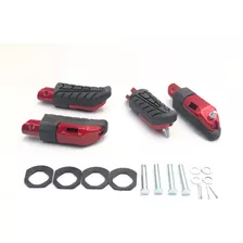 Kit Apoio De Pé Pedaleiras Cb Twister Cb 300 Cbx 250 Cb 200