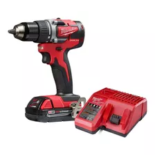 Rotomartillo Destornilador Brushless M18 Milwaukee 2802-21ct Color Rojo