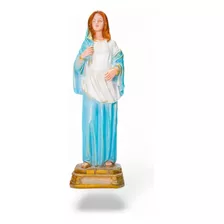 Imagem Estatueta Nossa Senhora Gravida 22cm Resina Qualidade