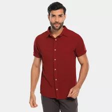 Camisa Social Masculina Premium - Vários Modelos E Cores