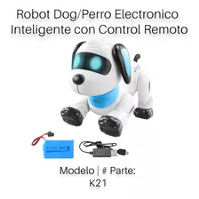 Robot Dog/perro Electronico Inteligente Con Control Remoto