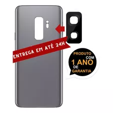 Vidro Traseiro Para Galaxy S9 Plus G9650 Tampa Fundo + Lente