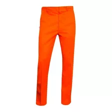 Pantalon Clasico Grafa 70 Naranja De Trabajo