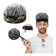 Gorro De Los Hombres Peluca Sombrero Divertido Pelo Cosplay