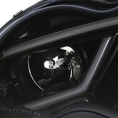 Jet Black Fits 2001-2007 Benz W203 C-class C230 C320 Led Kg1 Foto 6