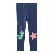 Leggins Para Niñas Con Unicornios Pantalones De Algodón Niña