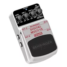 Behringer Fx600 Pedal De Efectos Digital Multiefectos