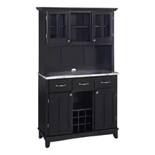 Homestyles Comoda, Aparador, Alacena, Gabinete, Negro