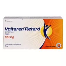 Voltaren Retard 100 Mg Caja Con 30 Tabletas