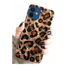 Funda Jwest Leopard Compatible Con iPhone 12 / iPhone 12 Pro