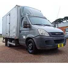 Iveco Daily 45s17, 2015. Baú 4,15m Livre, Rodado Simples